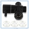 Nuanchu 4 Pack Alloy Shower Arm Diverter Valve for Hand