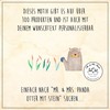 Mr. & Mrs. Panda Otter Wash Bag with Stone, gray,