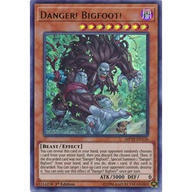 Yu-Gi-Oh! - Danger! Bigfoot! - MP19-EN136 - Ultra Rare - 1st Edition - 2019 Gold Sarcophagus Tin Mega Pack