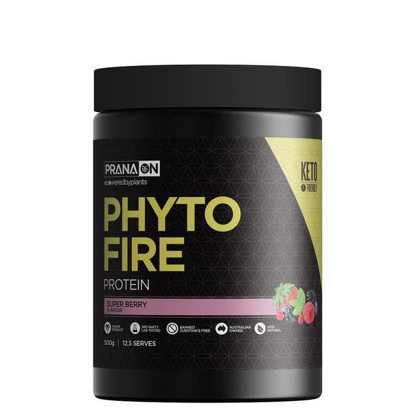 PranaOn Phyto Fire Protein - Super Berry - 1.2kg