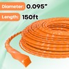 PLUSINTO String Trimmer Line .095", 150 Feet Weed Eater String,