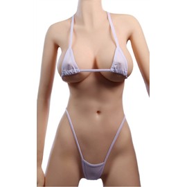 White Microkini - Knots for Better Support - Size 6-12