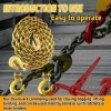 5/16" Transport Binder Chain-G80 Tow Chain with G70 Grab and
