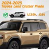 Rain Guards Compatible with 2024 2025 Toyota Land Cruiser, Tape-on