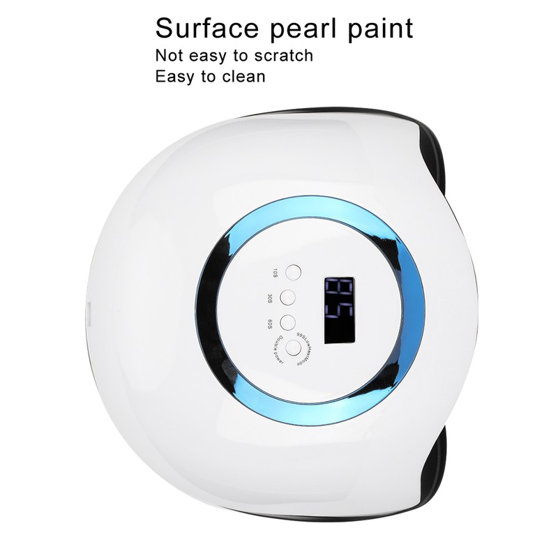 168W Professional Intelligent Nail Curing Machine LED UV Gel Nail