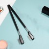 BIUDECO 2pcs Stainless Steel Lash Brush Gentle Eye Lash Comb