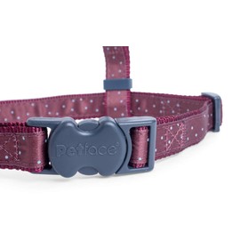 Petface Petface Ditsy Spot Dog Harness, Ox Blood, Large, L