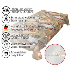 Anro oilcloth tablecloth washable oilcloth tablecloth wax tablecloth.