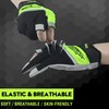 HLDD HANDLANDY Work Gloves Men - 3 Fingerless Work Gloves