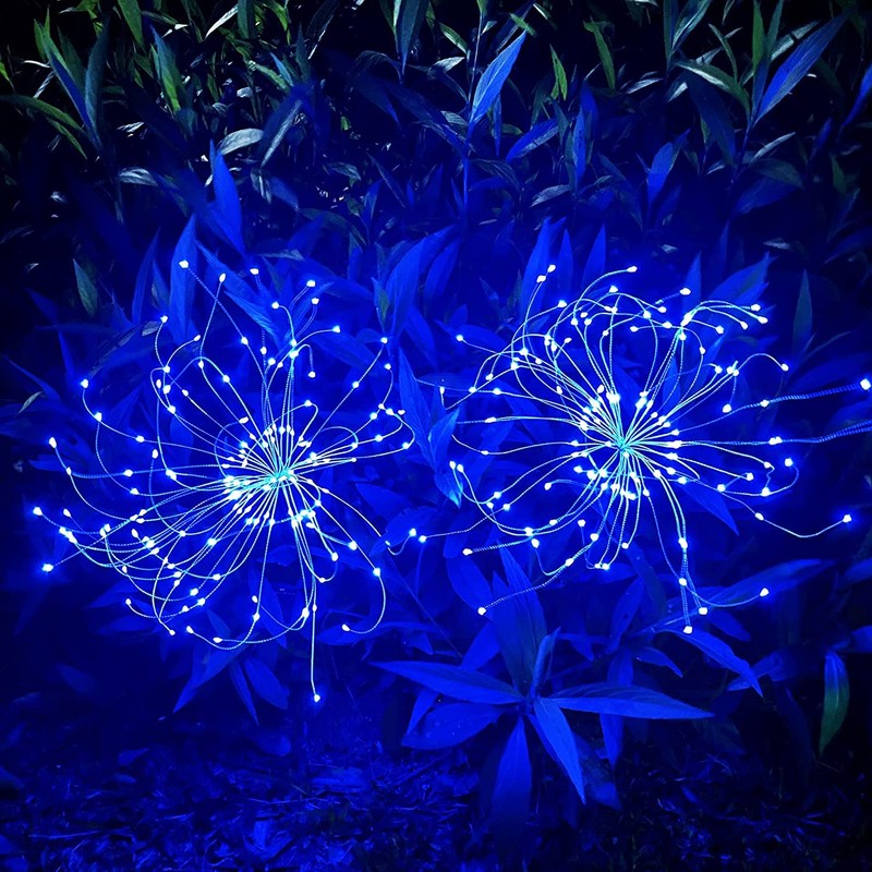 JJGoo Solar Garden Lights Solar Firework Lights, 2 Pack 150