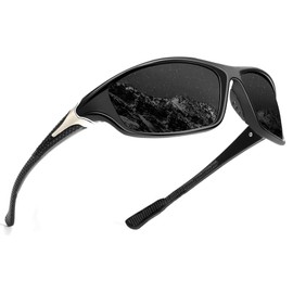 CIFOYA Polarised Sports Sunglasses Polarized Mens Sunglasses Sun Glasses for Cycling Running Fishing UKC64-3V149