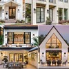 SHINE HAI Dusk to Dawn Outdoor Wall Lantern, Exterior Wall