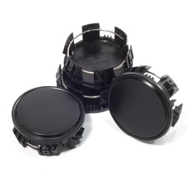 DewFlew 4Pcs Wheel Center Caps for Toyota Camry Avalon RAV4 Wheel Rim Outer 62.2 mm(2.45 in) Inner 56 mm(2.2 in) Matte Black Hub Caps, Replacement PT280-03200-02 42603-YY340 42603-YY380