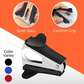 Staple Remover 3 Pack Staple Puller Pinch Jaw Style Staple Remover Tool, Stapler Removers