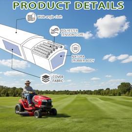 1/2 x 96 Inch Mower Deck Belt for Cub Cadet LTX 1042, Troy-Bilt Bronco 42" John Deere GX10851| Replaces 754-04060, 954-04060, 754-04060B