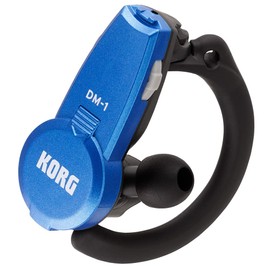 KORG Sports Training Earbuds, Metronome DM-1 BL Dribble Designer, Developed with Masawa Okabe, Blue, Ideal for Outdoor Practice