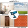 clinmday Paint Sprayer,600W Paint Sprayer 800ml Paint Cups decking or