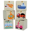 Toot Toot Square Children Storage Box Toy Organiser Foldable (Cable