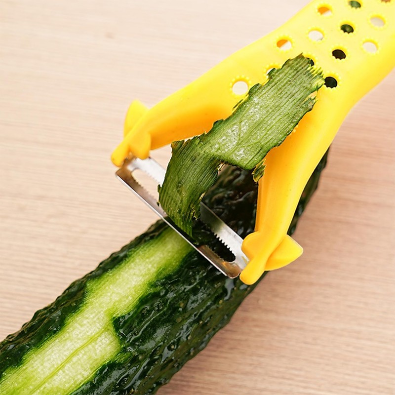 4 Pieces Double-Head Peeler, Stainless Steel Peeler, Kitchen Tools, Manual