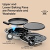 LIVEN Electric Baking Pan LR-D3027S, Removable Electric Griddle for BBQ,