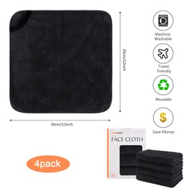 SUNLAND Gifts for Women Includes 4 Pack Microfiber Face Cloths and A Nice Box Perfect for Birthday,Retirement,Anniversary, Mather's Day,Valentine's Day Gift and More Unique Gift Ideas