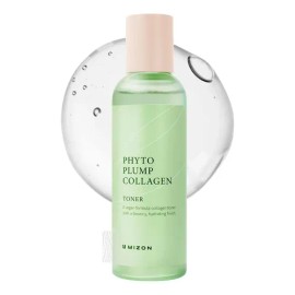 Mizon Phyto Plump Collagen Toner Tónico Hidratante 150ml Todo Tipo De Piel Noche