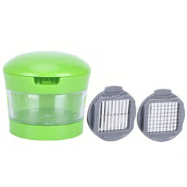 Garlic Press Machine, Multi‑Function Plastic + Stainless Steel Carlic Cutter, Safe for Kitchen Cutting spices