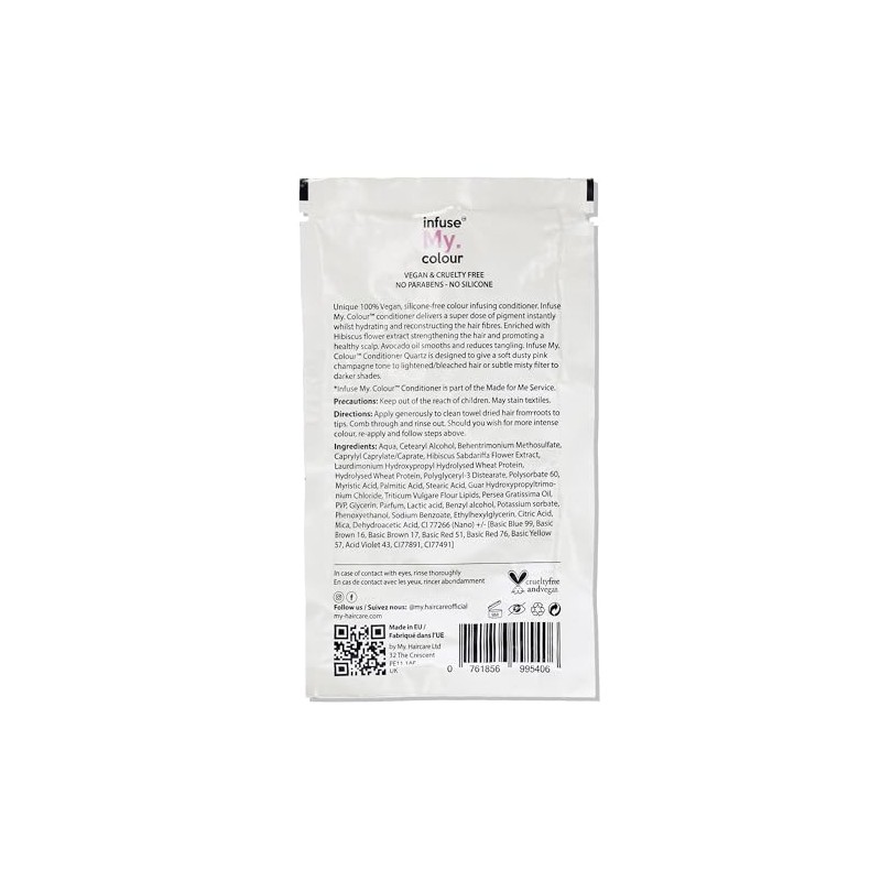 Infuse My Colour Quartz Conditioner For Unisex 15 ml Conditioner