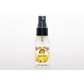Rasta Vibez Cantaloupe Type Air Freshener - 100% Ultra Concentrated Oil Based Spray - Ideal for Bathroom, Home, Car, Office & More - Long Lasting Effects - 1oz Bottle