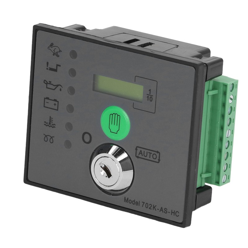 Generator Control Module Auto Start LED Indicator LCD Screen Genset