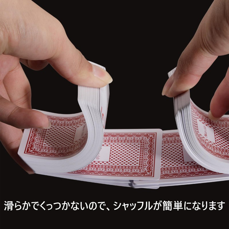 54 Plastic Playing Cards Waterproof Stylish Simple Card Games Party