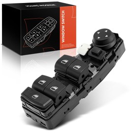 Frankberg Window Switch 4-Pin Front Left Compatible with X3 F25 2010-2017 X1 F48 2014-2024 1 Series F20 F21 2010-2024 5 Series Gran Turismo F07 2009-2017 Replace# 613 19208 109 cm