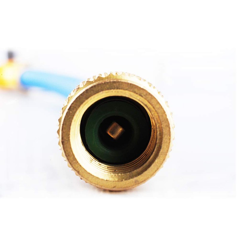 R134a Refrigerant Charging Hose to Refrigerator, AC Recharge Hose, Can