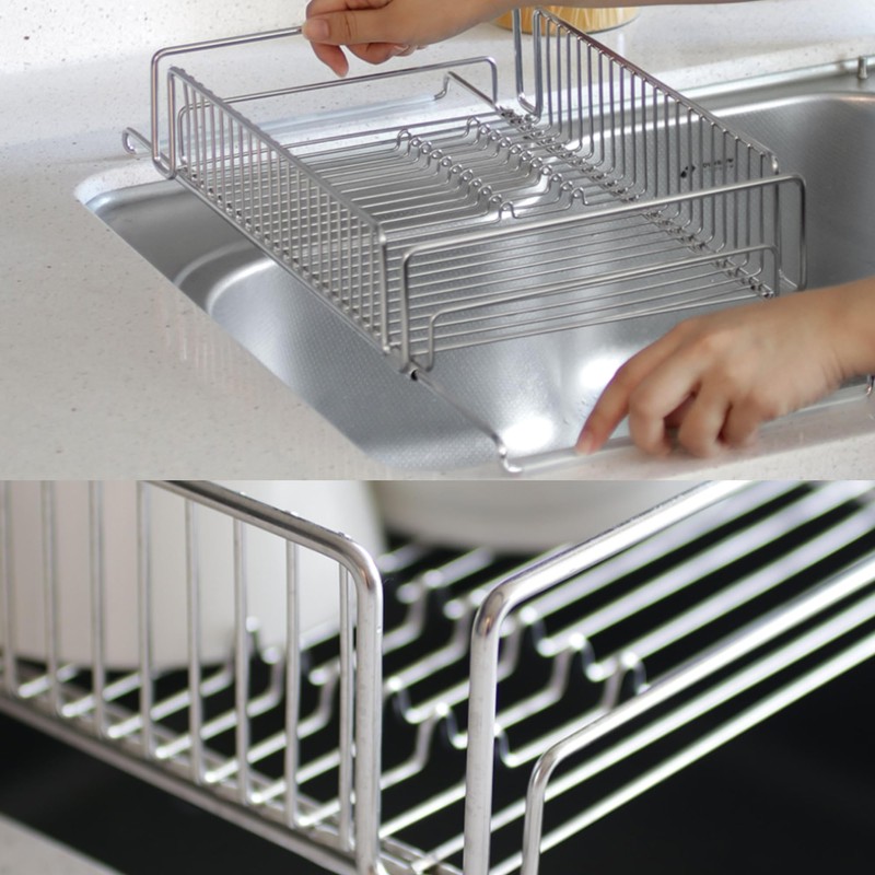 Nineware Expandable Over The Sink Dish Drying Rack – Adjustable