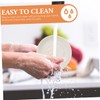 Ciieeo 2Pcs Elegant Ceramic Spoon Rest Compact Spoon Tray for