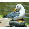 coolboy Real Seagull Figurine Garden Decorations,Seagull Statue Outdoor Decoration,Sea Bird