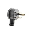 CablesOnline 15ft Flat Plug AC Power Cord, Flat Right-Angle NEMA