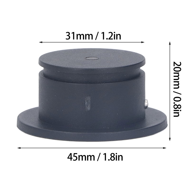 5pcs Surf Leash Plug Replacement Round Board Cup Plug for