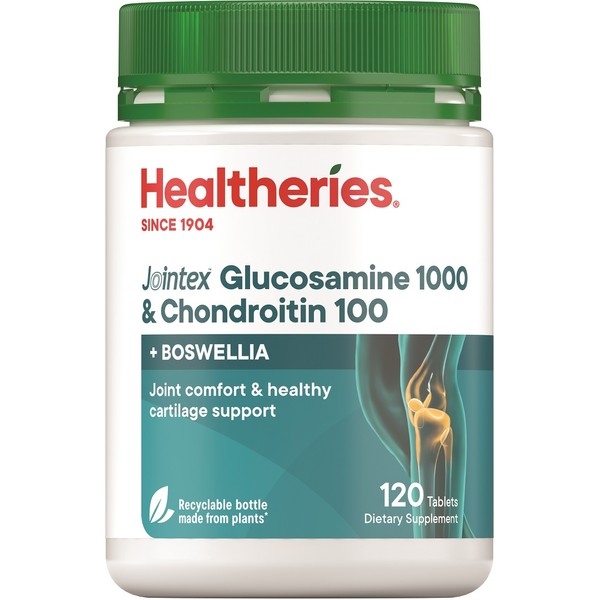 Healtheries Jointex Glucosamine 1000 & Chondroitin 100 Tablets 120