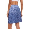vbcdwa Womens Knee Length Skorts Skirts with Pockets Shorts High