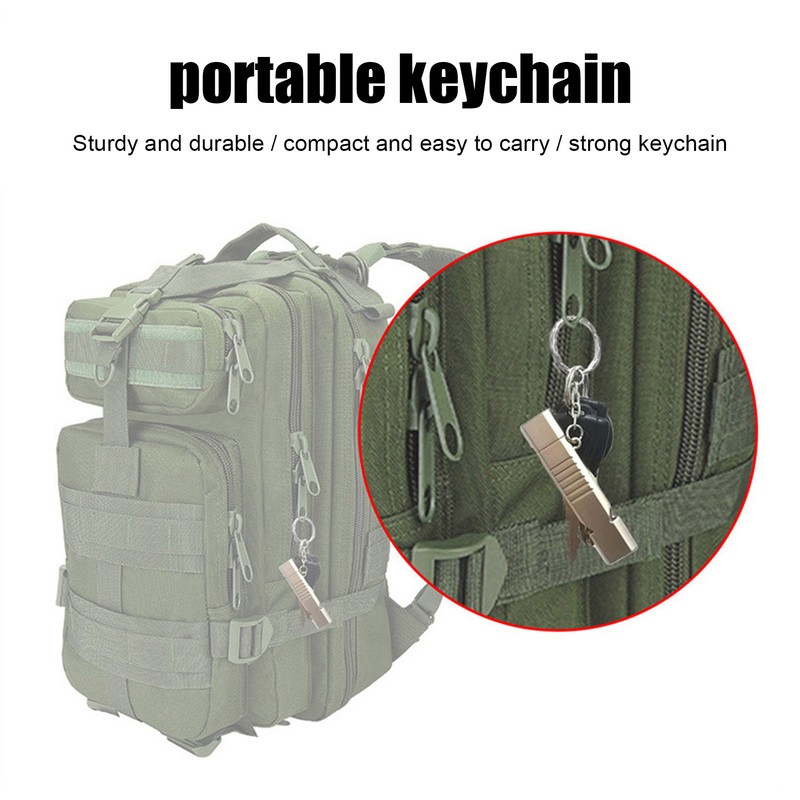 Whistle USB Flash Drives Aluminum Alloy Outdoor Waterproof USB Flash