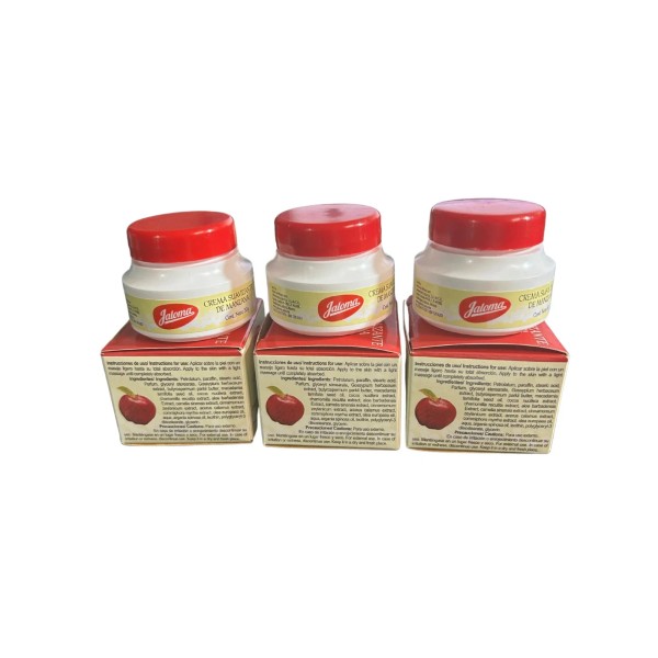 Jaloma Apple Softening Cream-Cream Suavizante de Manzana- 3-Pack - 30