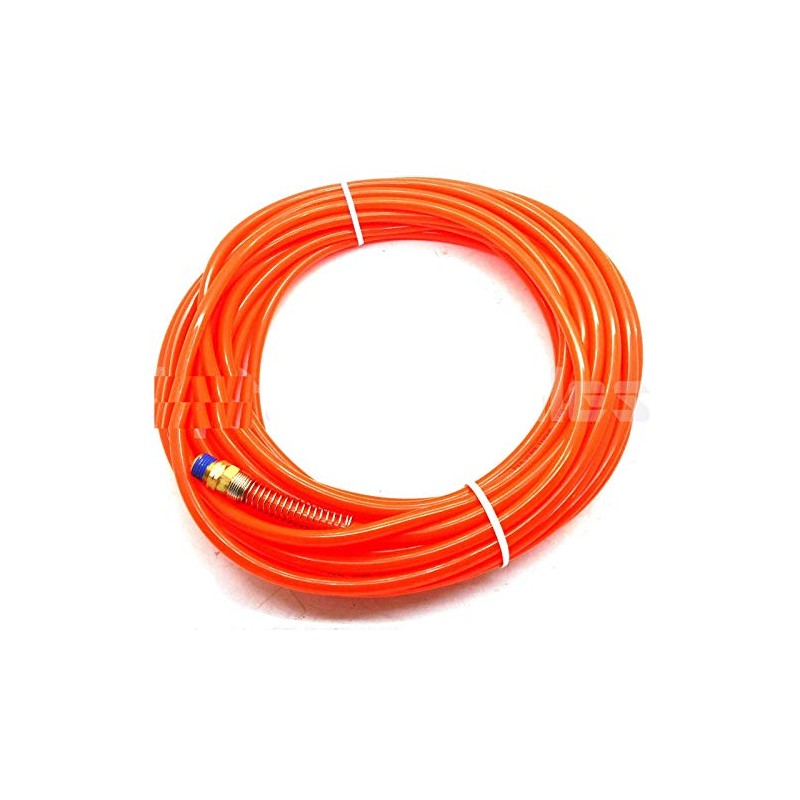 100ft x 1/4" Orange Air Compressor PU Hose Roofing Framing