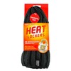 Heat Lockers Men's Black Insulation Yarn Thermal Beanie Hats Cap