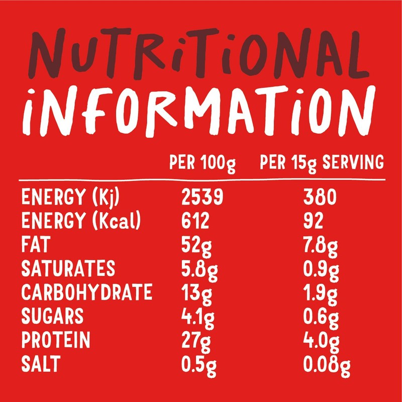 Pip and Nut Crunchy Peanut Butter, 1 kg