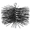 Chimney Cleaning Brush with Standard 1/4" NPT End Fitting -