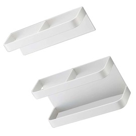 Atyhao Magnetic Umbrella Stand, Height Adjustable, Fashionable and No Punching, Memory Function, Carbon Steel Plate, for Hotel Hallways (WHITE)