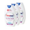 3x Theramed Non-Stop White Antibakterieller-schutz 2 in1 Zahncreme Mundspülung