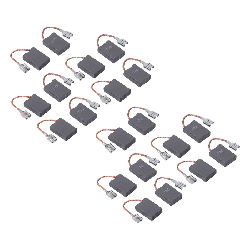 20Pcs Motor Carbon Brushes Angle Grinder Electric Drill Hammer Power