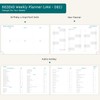 BEZEND Agenda 2026 Weekly and Monthly (9" x 5.5") Horizontal